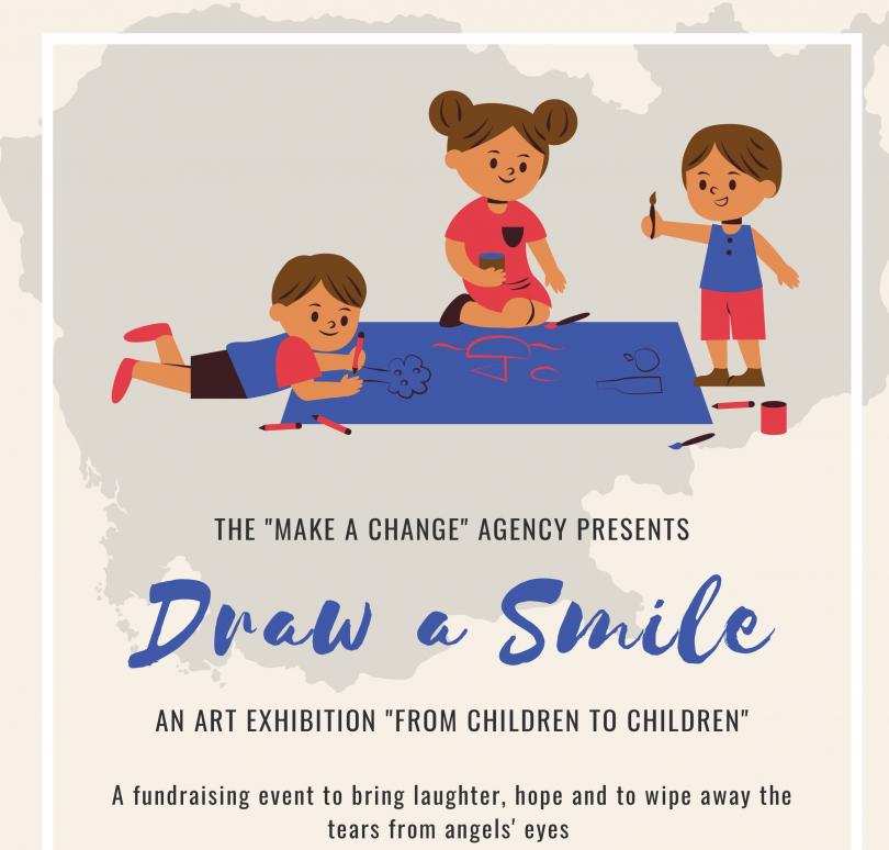 Poster "Draw a smile"