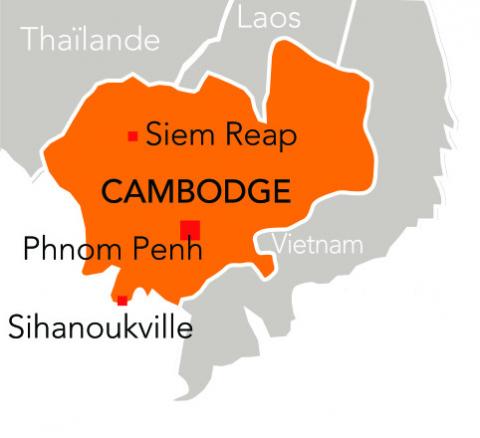 Zoom sur le centre principal de PSE au Cambodge, à Phnom-Penh